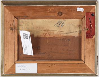 MAX ZETTLER, 2st, olja på pannå, signerade.