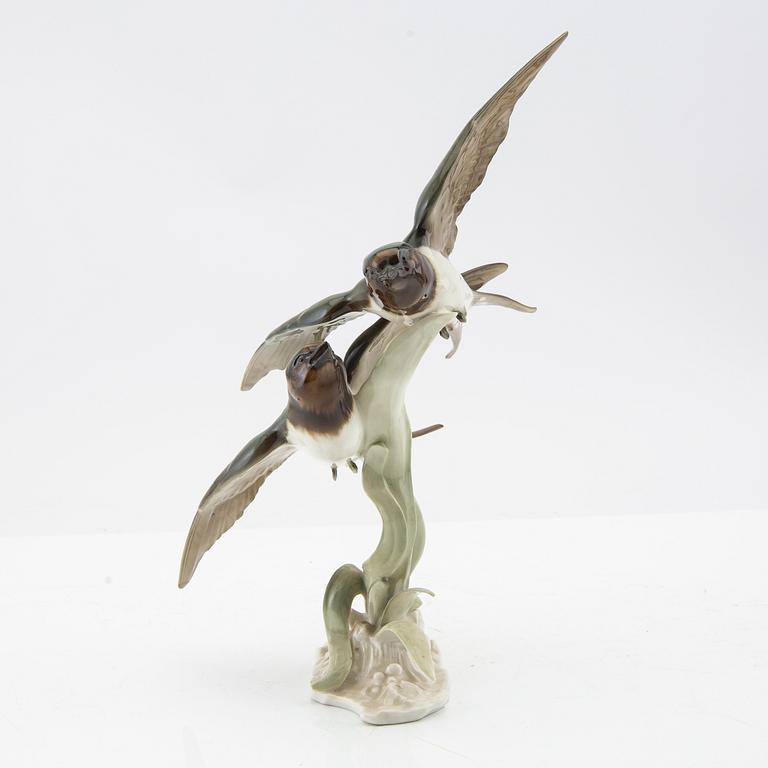 Figurines 3 pcs Hutschenreuther/Rosenthal Germany mid-20th century porcelain.