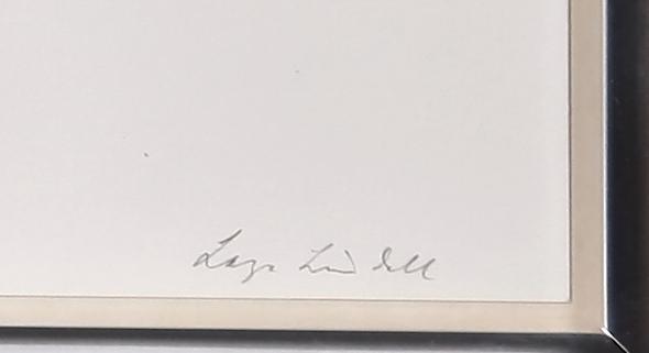 LINDELL, LAGE, färgseriegrafi. Sign och numr 1/39.