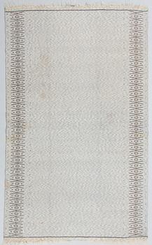 A Finnish flat weave carpet. Circa 250x153 cm.