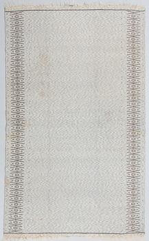 A Finnish flat weave carpet. Circa 250x153 cm.