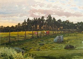 178. Albert Nikolaevich Benois, KESÄ-ILTA.