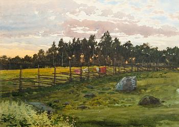 178. Albert Nikolaevich Benois, KESÄ-ILTA.