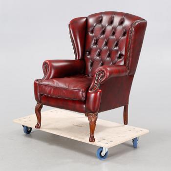 FÅTÖLJ, engelsk stil, 1900-talets andra hälft.