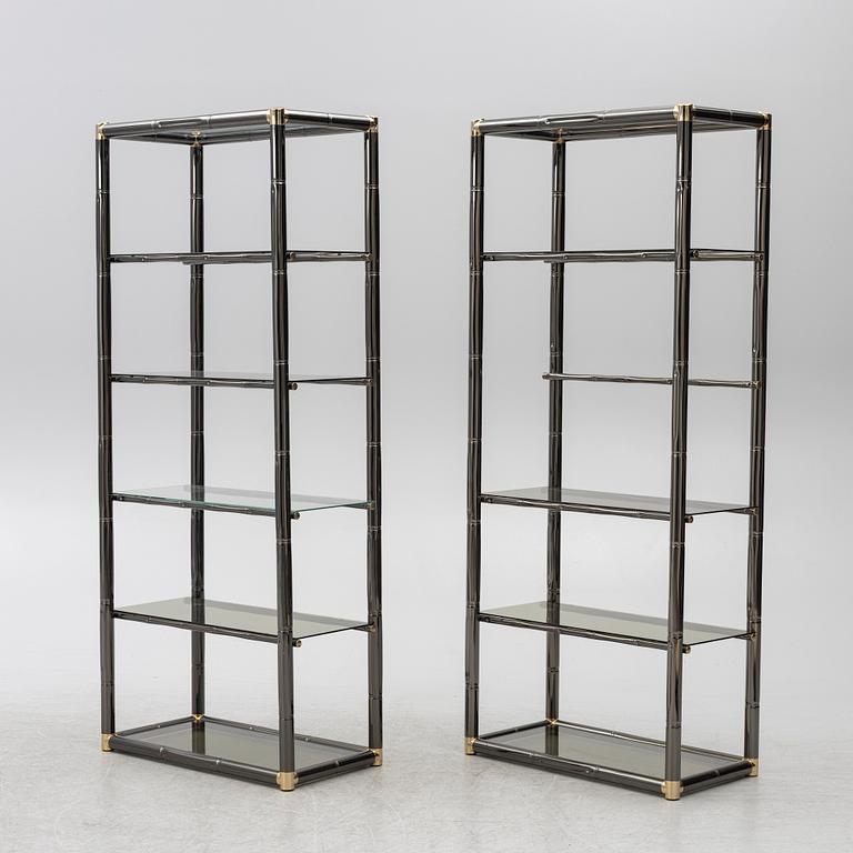 A pair of shelves, second half of the 20th century.