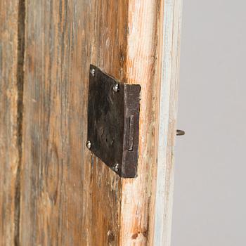 A Swedish Gustavian corner cabinet, circa 1800.