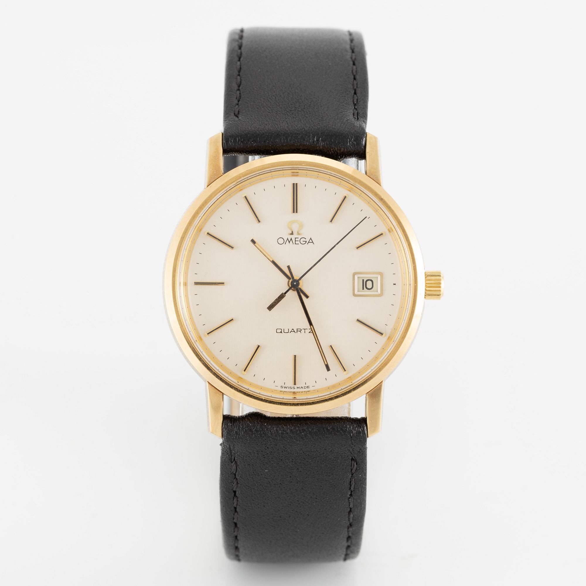 Omega, armbandsur, 36 mm.