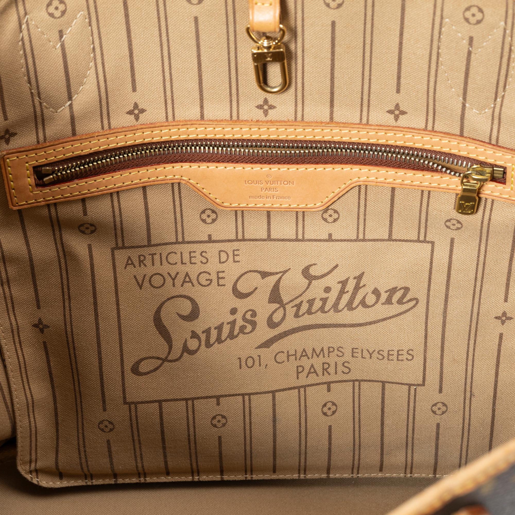 Louis Vuitton, väska, "Neverfull MM", 2010.