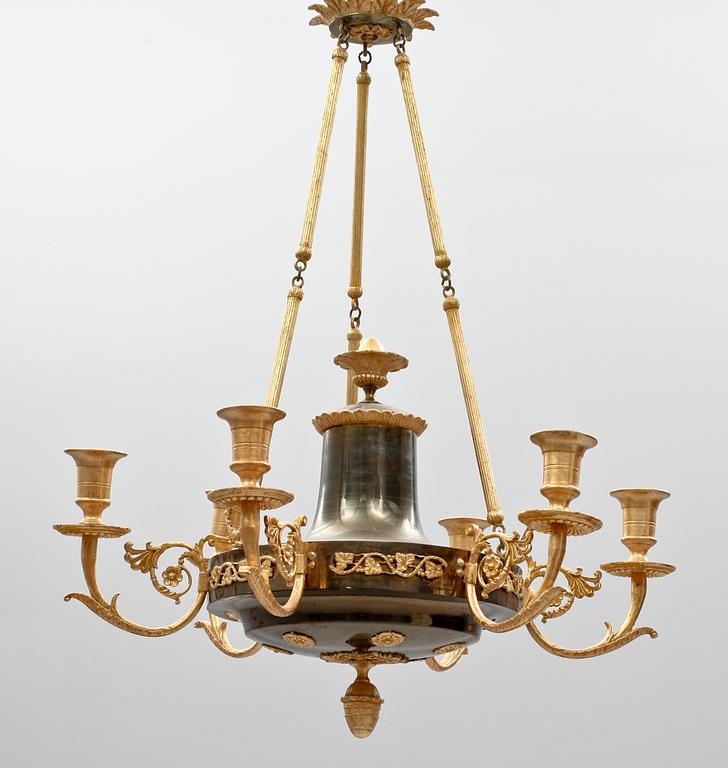 TAKAMPEL, senempire, möjligen Kihlberg, Stockholm. 1800/1900-tal.