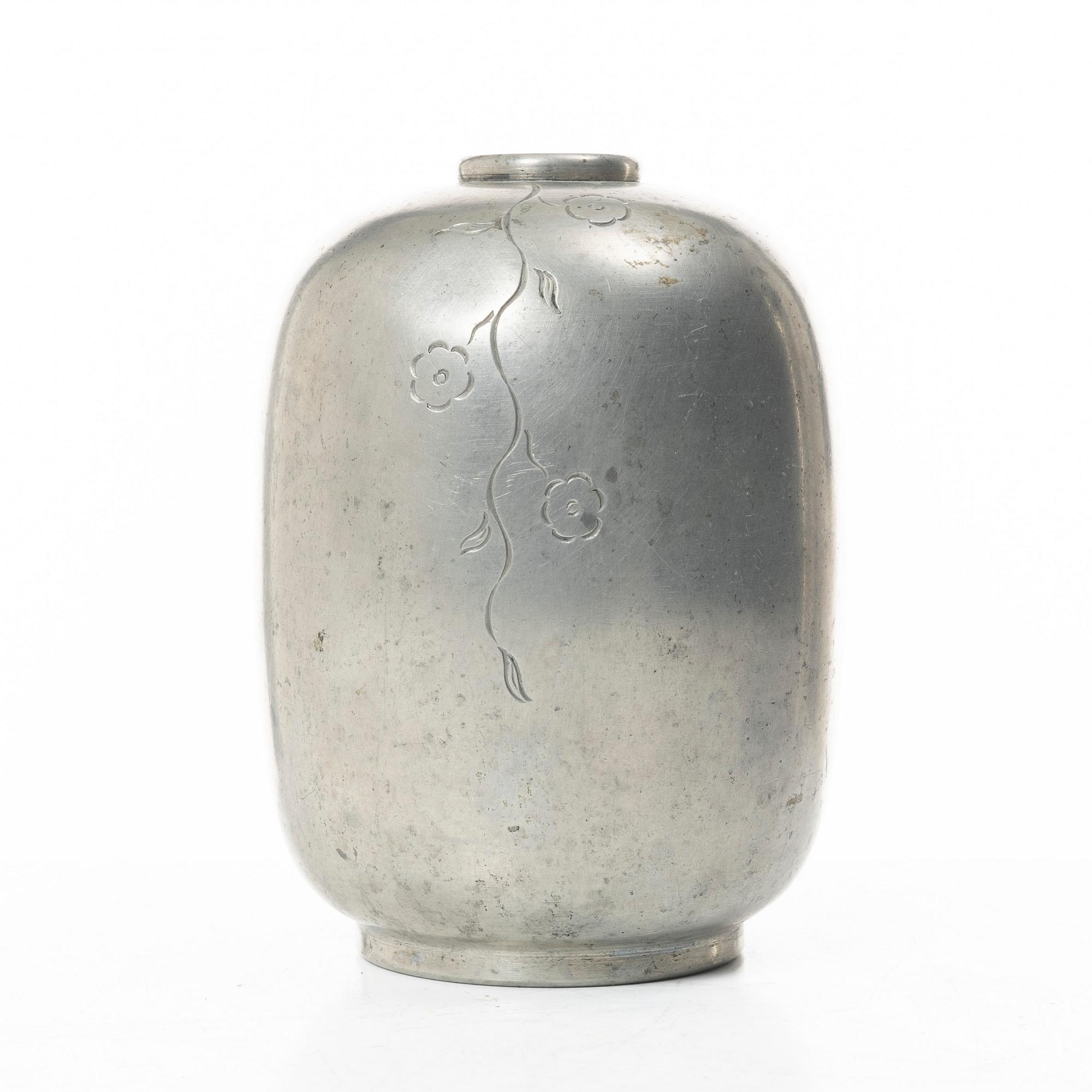 Vas, tenn, CH Hallberg, Stockholm, 1931.