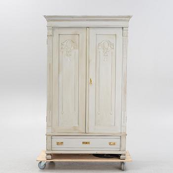 A painted cabinet, early 20th Century.
