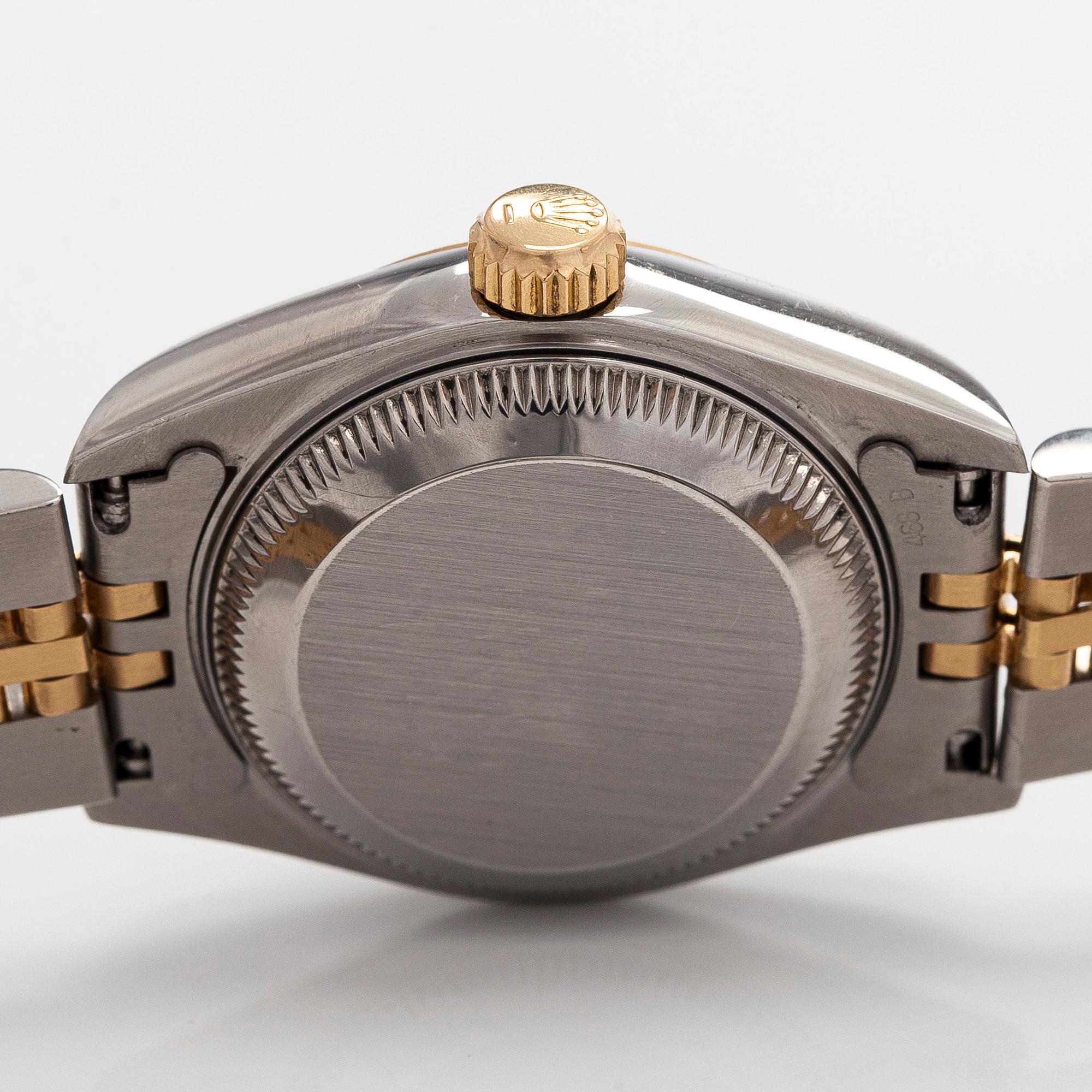 Rolex, Oyster Perpetual, Datejust, rannekello, 26 mm.