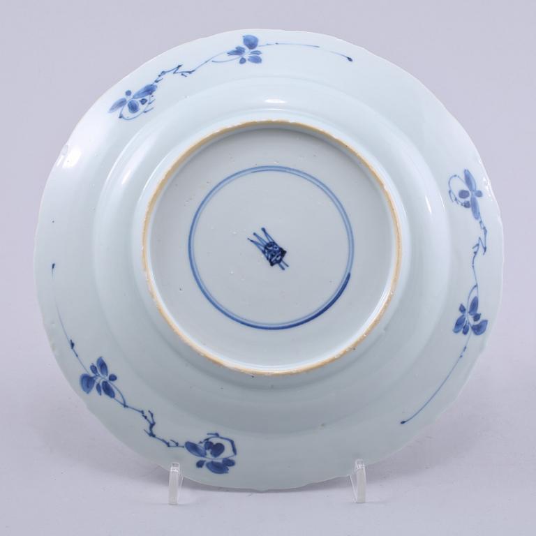 TALLRIK, porslin, Kina, Kangxi, 1700-tal.