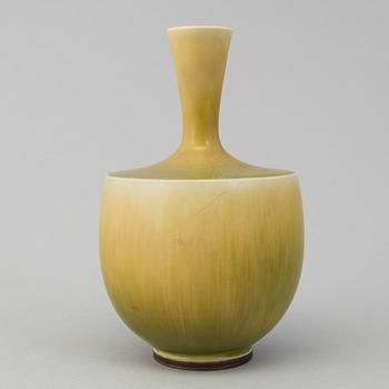 BERNDT FRIBERG, a signed stoneware vase.