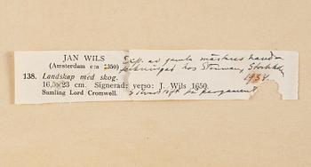 Jan Wils, Landscape with forest.