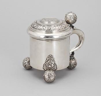 STOP, silver, barockstil, 1897. Ca 505g.