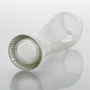 TAPIO WIRKKALA, A 'Foal leg' glass vase, signed Tapio Wirkkala, Iittala.