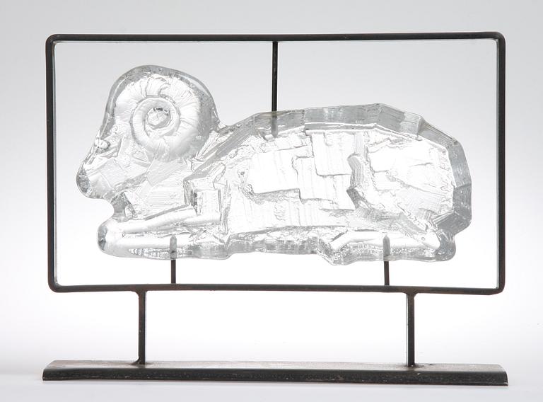 VAS samt RELIEF, glas, Bertil Vallien samt Erik Höglund, Kosta Boda.