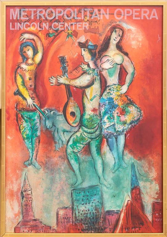Marc Chagall, after, ”Carmen”.