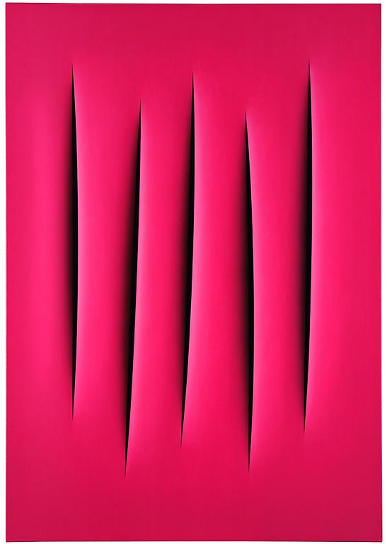 Ralf Arzt, "Trompe l'oeil Hommage à Fontana 2.0 IX".
