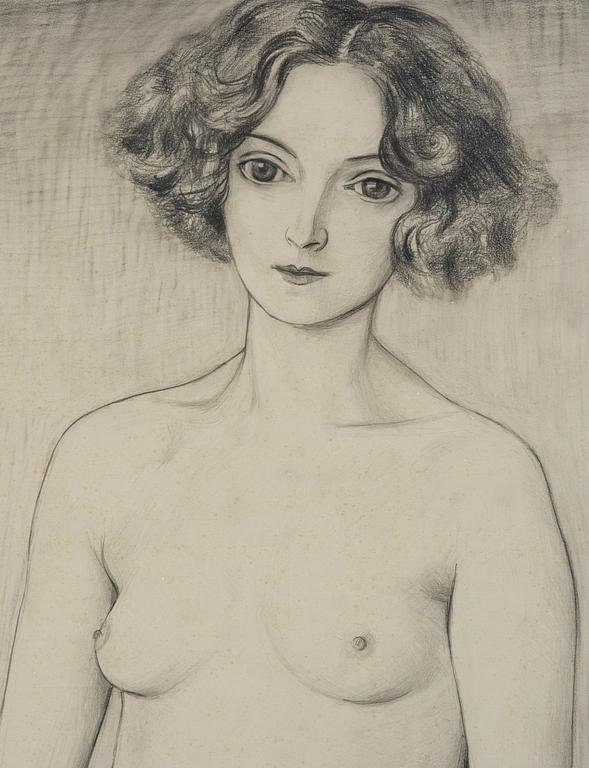Nils von Dardel, Sitting model (Nadia).