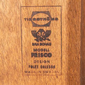 Folke Ohlsson, coffee table, "Frisco", Bra Bohag, Tingströms, 1960s.