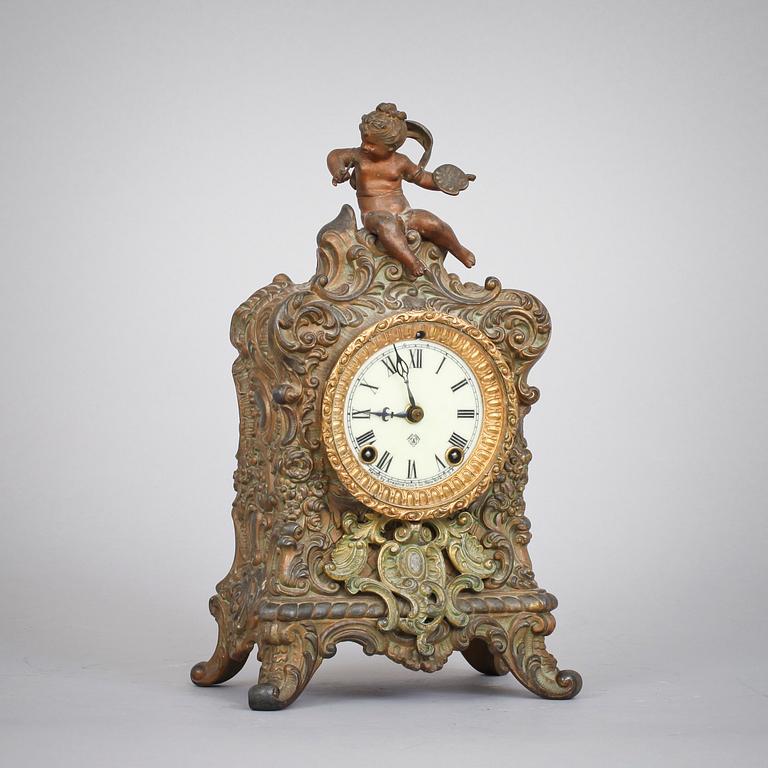 BORDSPENDYL, Ansonia Clock Co, New York, USA.