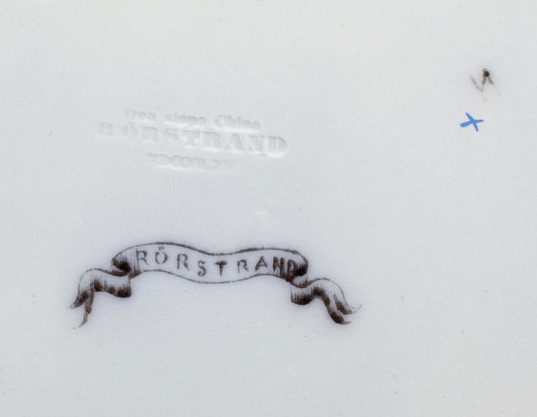 SERVISPORSLIN, 50 snarlika delar, "Japan", Rörstrand, sekelskiftet 1900.