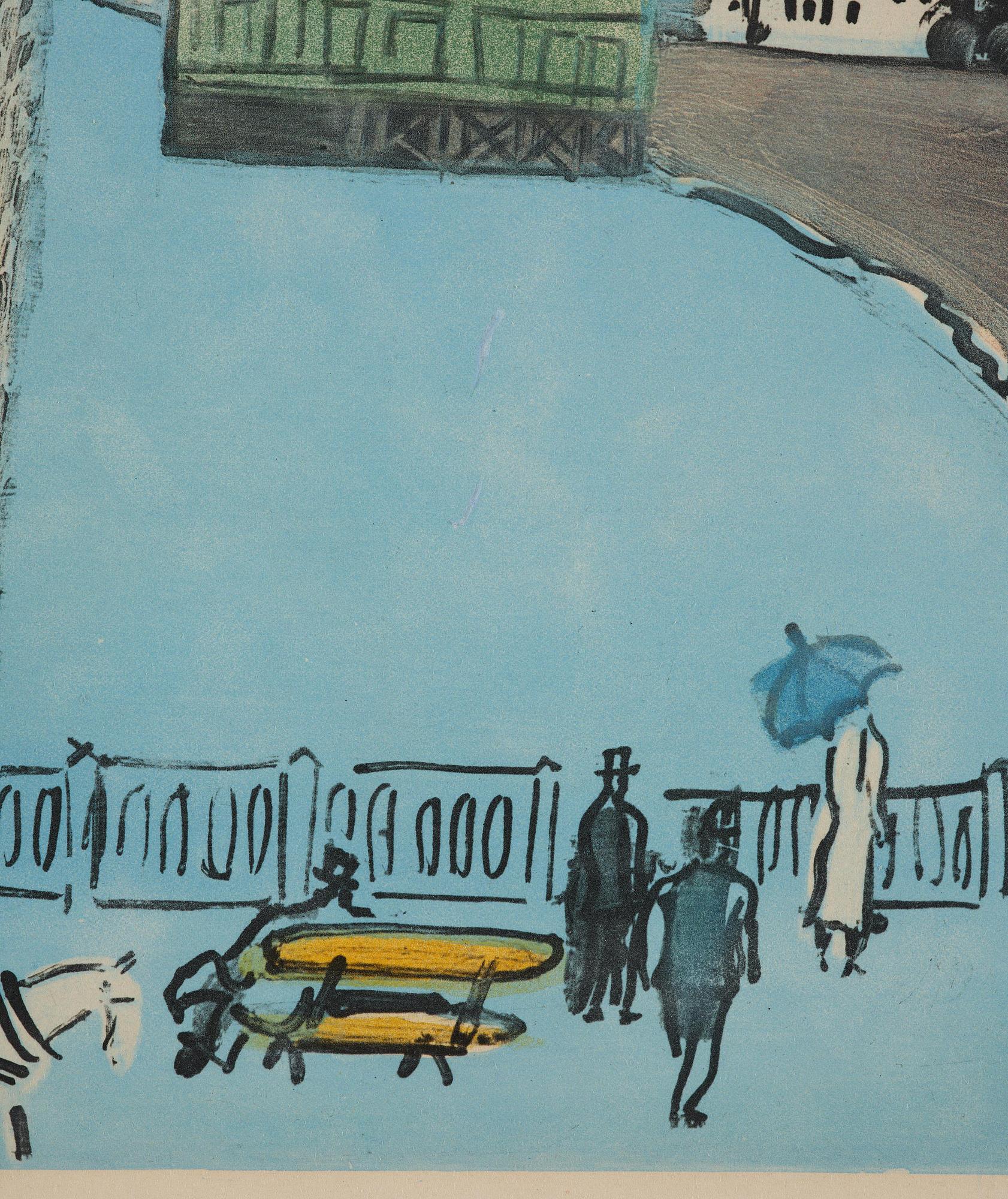 Raoul Dufy, "La baie des Anges à Nice".