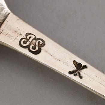 SKED, silver, Jöran Stammer, Jönköping 1729-1754. Vikt ca 33 gram.