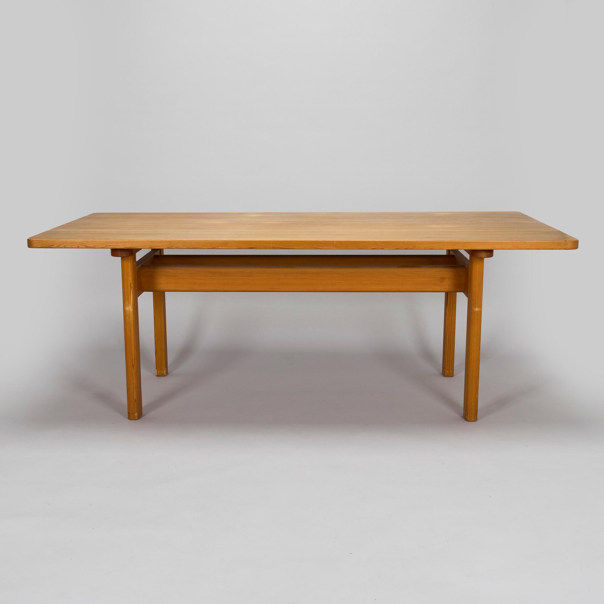 Børge Mogensen, an 'Asserbo' dining table and six chairs, Firma Karl Andersson & Söner.