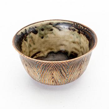 An Axel Salto Royal Copenhagen stoneware bowl later part of the 20th century.