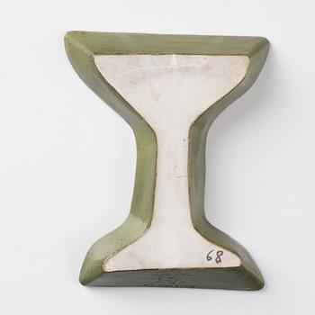 Birger Kaipiainen, a ceramic wall sculpture, Rörstrand 1950s.