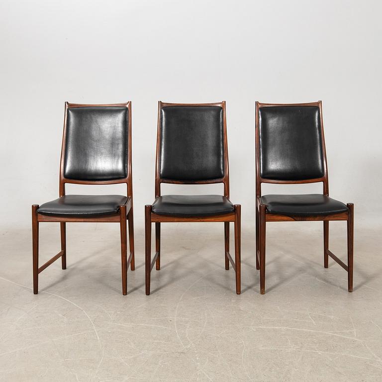 Torbjørn Afdal, stolar, 6 st, Nesjestranda, Bruksbo, Norge, 1960-tal.