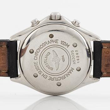 Breitling, Chrono Colt, kronograf, armbandsur, 38 mm.