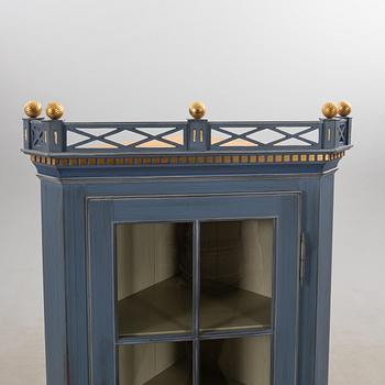 Corner cabinet, K.A. Roos, Helsingborg, second half of the 20th century.