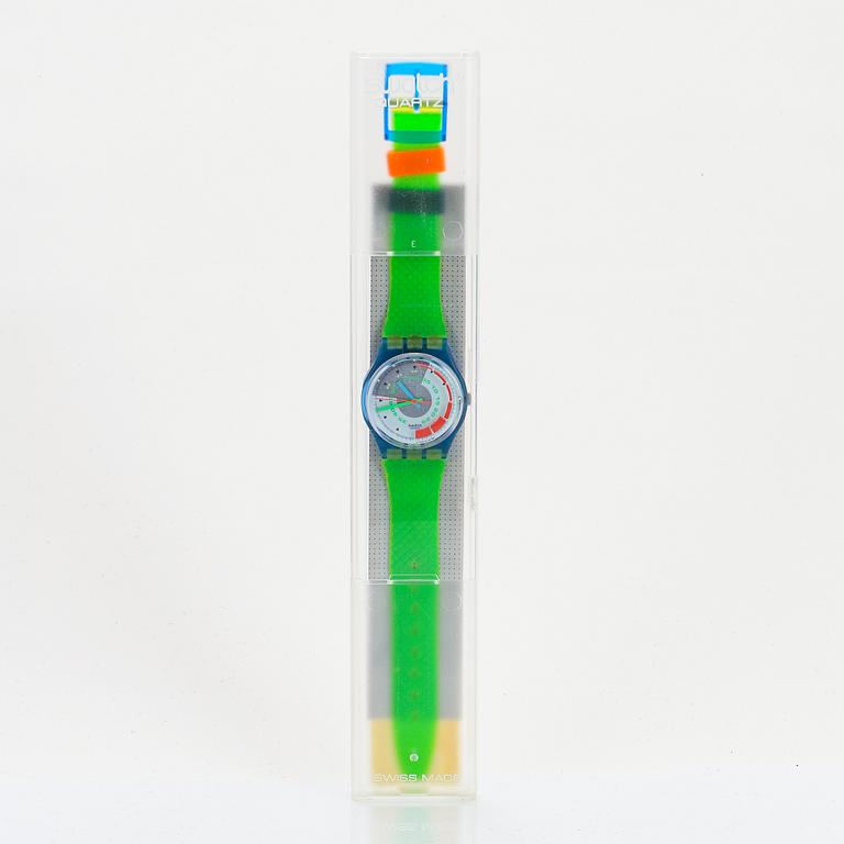 Swatch, Schnell, wristwatch, 34 mm.