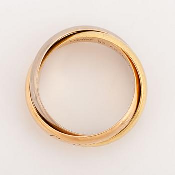 Cartier, Ring, "Trinity", 18K guld i tre färger.