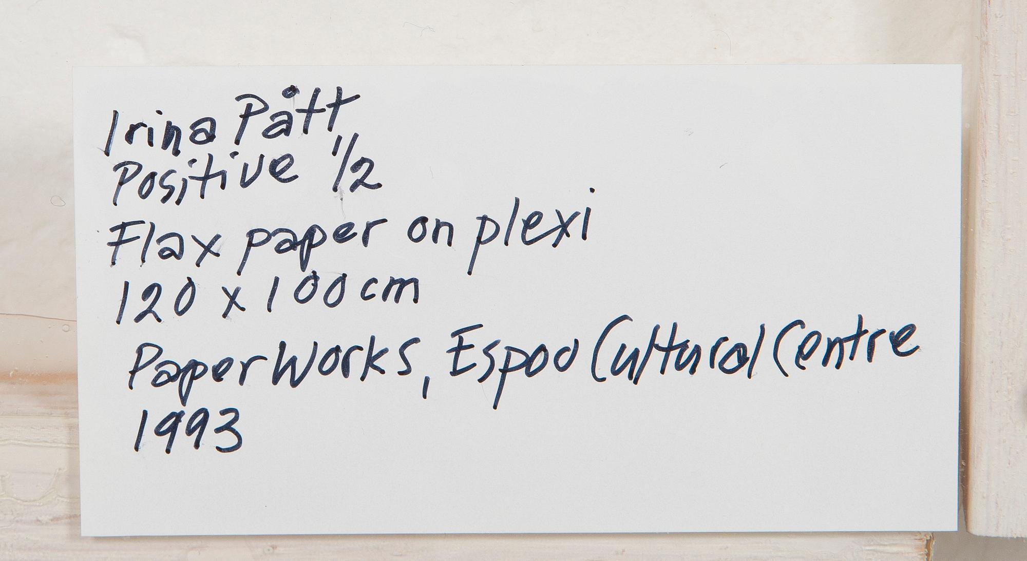 Irina Pått, "Positive".