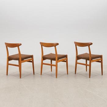 Hans J. Wegner, stolar 6 st "W2" CM Madsen Danmark 1960-tal.