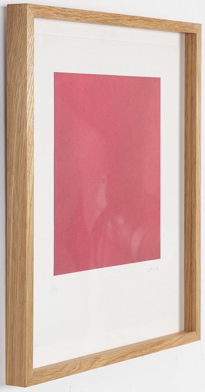 Juri Markkula, signed and dated -16. Edition 1/10. Interference pigment.