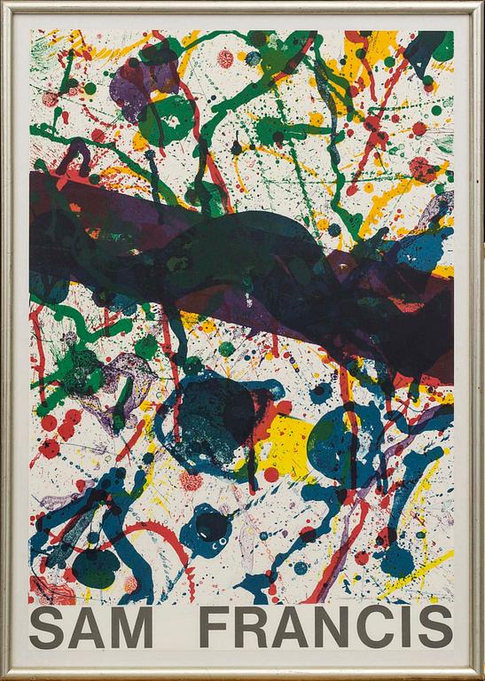SAM FRANCIS, poster.