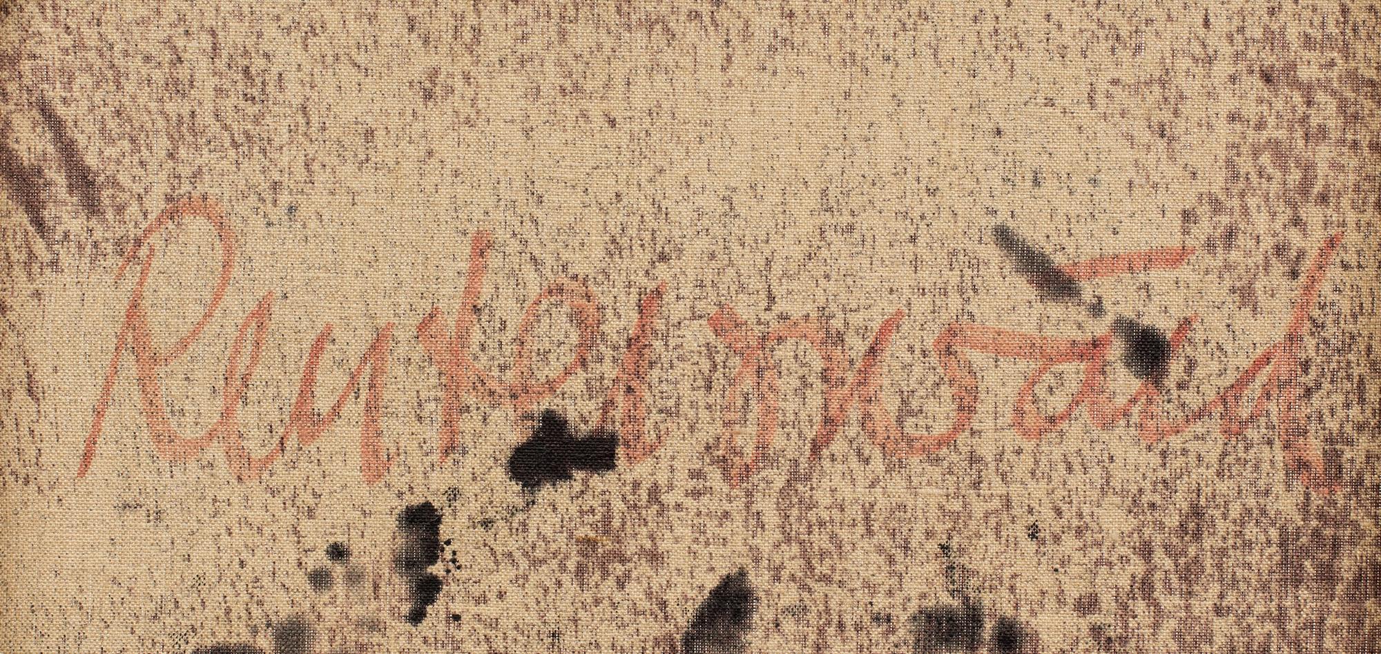 CARL FREDRIK REUTERSWÄRD, mixed media.