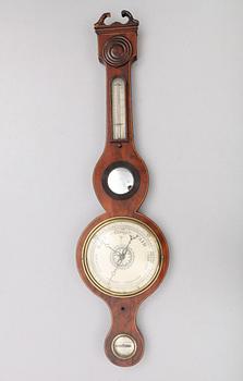 BAROMETER, D. Goldspink, England, 1800-tal.