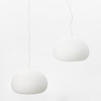 Claesson Koivisto Rune, a pair of 'Fluid' glass ceiling lights, Muuto.