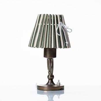 Josef Frank, a brass table lamp, Svenskt Tenn, Sweden 1950s.