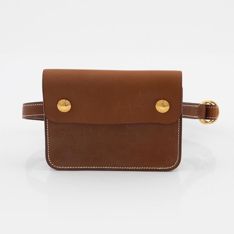 Hermès, a leather waist-bag, 2001.
