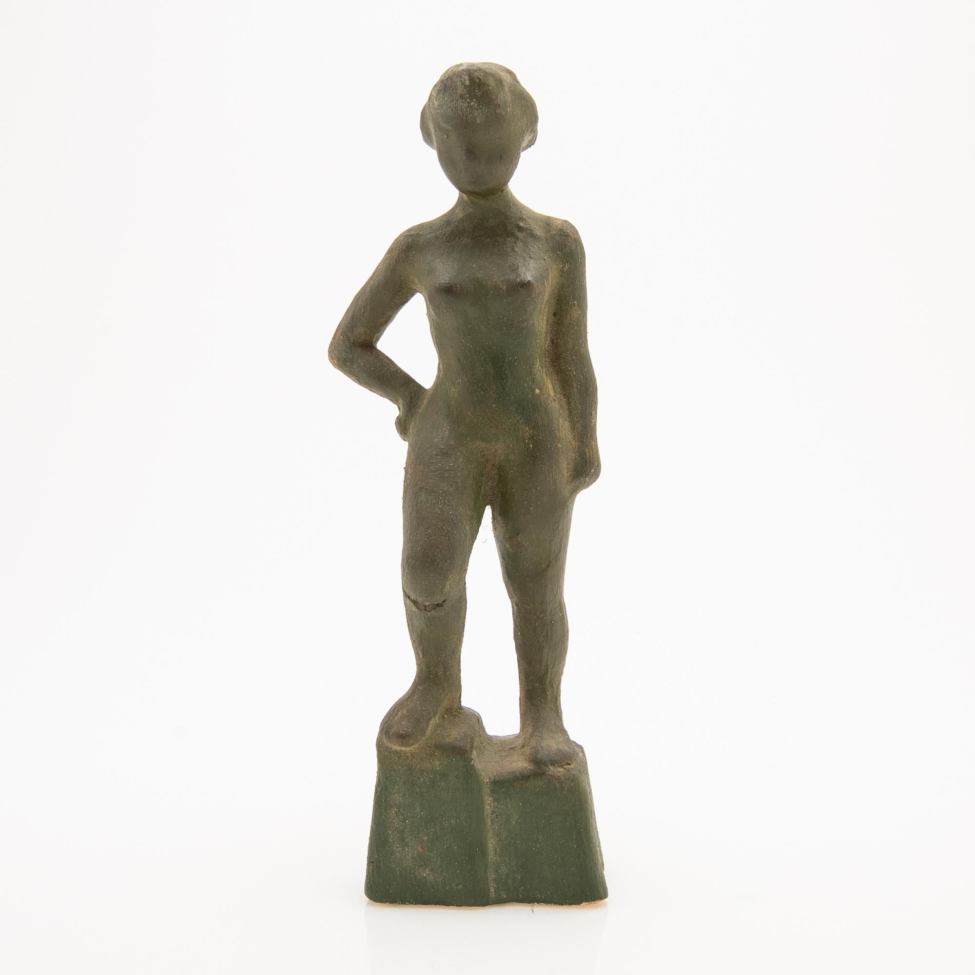Sigge Berggren, Sculpture, female figure.