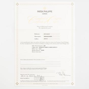 Patek Philippe, Nautilus, "Piano Dial", ca 2016.