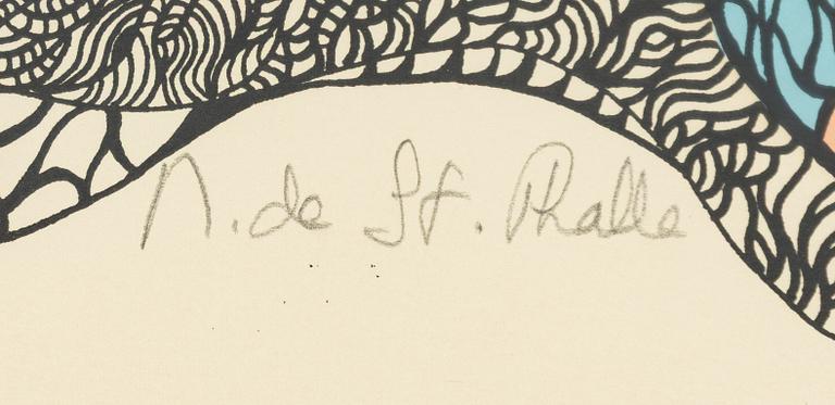 Niki de Saint Phalle, "What shall I do now that you've left me?".